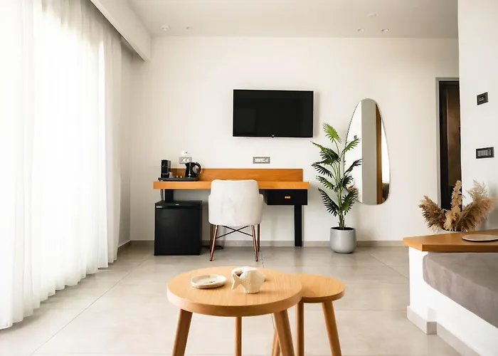 Batis Aero Beachfront Wellbeing Lägenhetshotell Rethymno